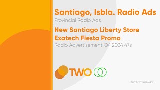 New Santiago Liberty Store Exatech Fiesta Radio Ad Q4 2024 47s Santiago City Isbela ST [upl. by Ahsima]