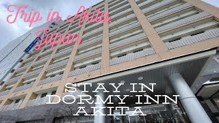 Stay at dormy inn in AkitaJapan [upl. by Rexford]