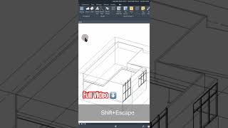 Revit Architecture Stairs Setting up view to Model Stairs architecture [upl. by Ecirtak163]