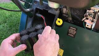 ATCO Balmoral Lawn Mower restauratie  restoration  restaurierung first steps [upl. by Marlane]