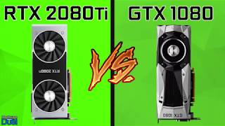 RTX 2080 Ti vs GTX 1080  Gaming Comparison 4K 1440p amp 1080p [upl. by Eah]