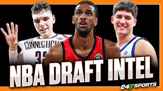 Latest Intel on the NBA Draft 🧠 🏀  Mock Draft Top 10  UConn Kentucky [upl. by Nessej]