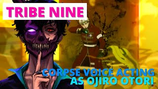 Corpse voice acting as Ojiro Otori in the Tribe Nine anime Clip 1 [upl. by Vera]