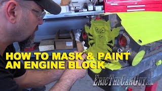 How To Mask amp Paint an Engine Block [upl. by Buyse]