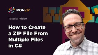 How to Create ZIP File From Multiple Files in C  IronZIP [upl. by Ahsinrev724]