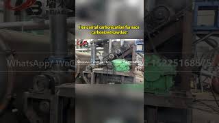 🔥Horizontal carbonization furnace carbonized sawdustcoal charcoal carbonized ask for price❤❤ [upl. by Wende]