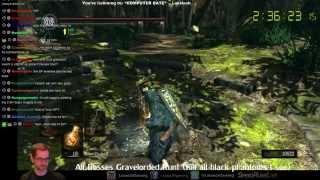 Dark Souls PermaGravelorded All Bosses Challenge Run [upl. by Poppo]