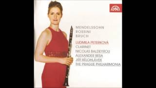 MendelssohnBruchRossini Clarinet concertos L Peterkova Jiri Belohlavek [upl. by Enirehs687]