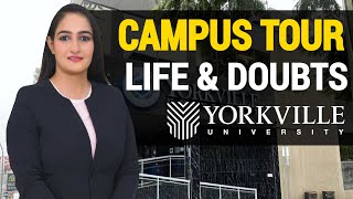 Yorkville University Toronto Tour  Canada Study Visa 2024  study visa  Canada  Visa [upl. by Eilak]