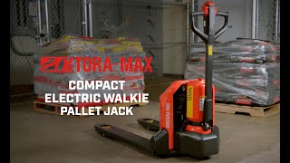 Toyota Material Handling  Products ToraMax Compact Electric Pallet Jack [upl. by Neelra]