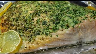 Garlic amp Herb Salmon Oven Baked [upl. by Aniled]