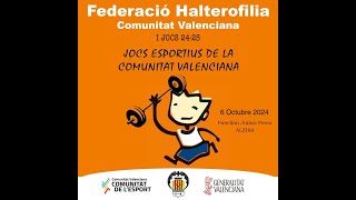 I JORNADA ESCOLAR DE LA COMUNIDAD VALENCIANA SEDE ALZIRA [upl. by Wilde]