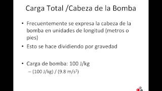 OTM64 Cabeza de la bomba Carga total [upl. by Asoj]