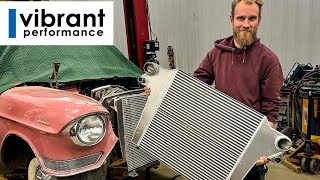 I Built a MASSIVE Intercooler for My Duramax Cadillac [upl. by Acimahs]