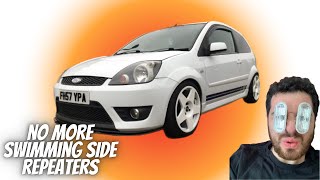 MK6 Fiesta ST150 Side Indicator Repeater Replacement [upl. by Othelia]