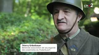 Louvrage du Hackenberg et les casemates du Huberbusch  ligne Maginot  Reportage France 2 [upl. by Lippold930]