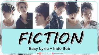 BEAST  FICTION Easy Lyrics by GOMAWO Indo Sub [upl. by Llerihs559]