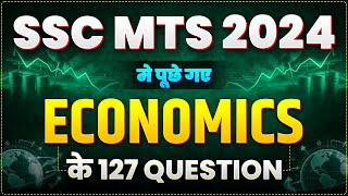 ECONOMICS QUESTIONS ASKED IN SSC MTS 2024  GK GS FOR SSC EXAMS  PARMAR SSC [upl. by Kenimod]