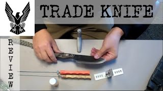 Habilis Bushtoolsl Pathfinder Trade Knife Desktop Review [upl. by Ashlie268]