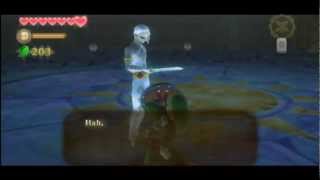 Demon Lord Ghirahim Boss Battle 1 Skyview Temple Hero Mode [upl. by Kitchen]