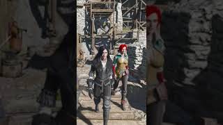 The Witcher 3 Wild Hunt Find Triss Merigold at Kaer Morhen Walk with Triss Merigold [upl. by Arais64]