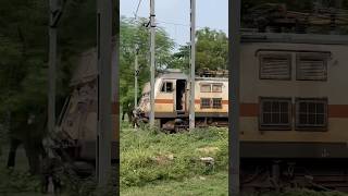 WAP7 Grand Entry wap7 indianrailways shorts [upl. by Gerrilee815]