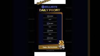 Xellarfx trading profit 25102024 സമയം കളയണോ trending moneymaking xellarfx [upl. by Recnal]