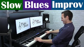 Feeling the Slow Blues  Piano Improv by Jonny May [upl. by Broome]