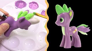 CUSTOM My Little Pony SPIKE PONY Tutorial MLP  SweetTreatsPonies [upl. by Atteuqahc463]