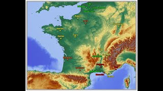 Lorigine des grandes villes de France  le classement chronologique [upl. by Nylkcaj]