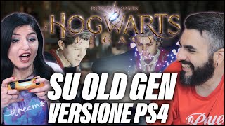 HOGWARTS LEGACY SU OLD GEN Confronto PS4PS5 Gameplay ITA [upl. by Leahcimnoj]