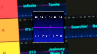 RANKING EVERY SONG FROM INFINITE Eminem [upl. by Zak]