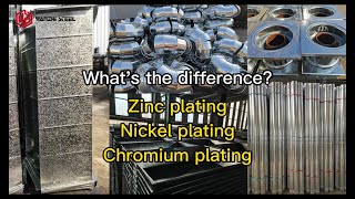 【Zinc plating Nickel plating Chromium plating】Whats the differenceCan you tell them apart？ [upl. by Alag]