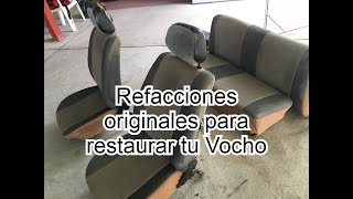 Refacciones originales para restaurar tu Vocho [upl. by Souza109]