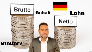 Asi funciona la Nomina en Alemania 🇩🇪 todo esto se paga de impuesto [upl. by Anirtik]