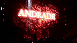 Andrade Entrance WWE Minehead 2019 [upl. by Ettenotna983]