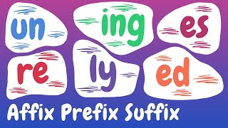 How To Explain Affixes Prefixes Suffixes  English Grammar Lessons [upl. by Schlicher937]