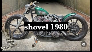 shovelhead 1980【kaktuz chopper garage 】 [upl. by Dinerman]