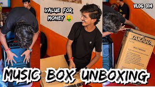 V314  Takara T6112 Karaoke Music Box Unboxing amp Best Review  Vlog With Yogesh Sahu [upl. by Albric]