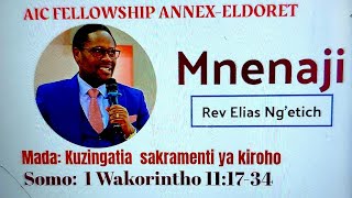 15092024  AIC FELLOWSHIP ANNEX  ELDORET KISWAHILI ONLINE SERVICE [upl. by Dubois77]