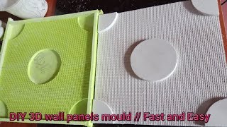 Easy way to make 3D wall at home [upl. by Anpas]