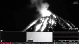 Fuego Volcano Exploding Tonight [upl. by Aldwon]