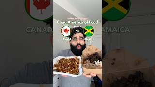 CANADA VS JAMAICA  Copa America of Food [upl. by Tasha133]