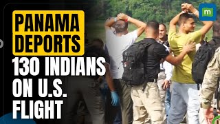 Panama Deports 130 Indians on USFunded Flight A Closer Look  N18G [upl. by Idell412]