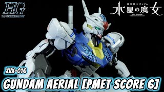 PBandai HG Gundam Aerial Permet Score 6 Review  Gundam The Witch from Mercury [upl. by Linoel954]