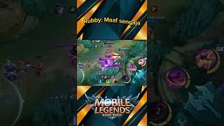 Rubby Maaf sengaja mobilelegends mlbb rubby [upl. by Walley124]