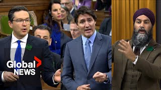 Trudeau faces questions on cost of living McKinsey contracts as MPs return to Parliament  FULL [upl. by Chloris]