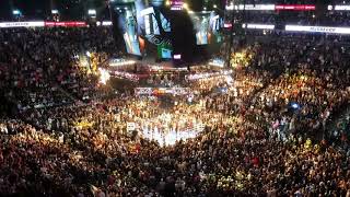 Floyd Mayweather Entrance at Mayweather vs McGregor in TMobile Arena [upl. by Londoner]