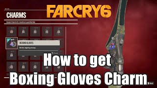 Far Cry 6 How to get Boxing Gloves Charm  Cockfighting Guide [upl. by Wernda]