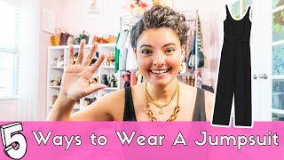 5 Ways To Wear A Jumpsuit  How To Wear A Jumpsuit To Work  How To Wear A Jumpsuit 2020 [upl. by Goat]